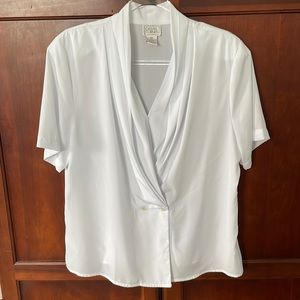 Casual corner, size 14, white blouse